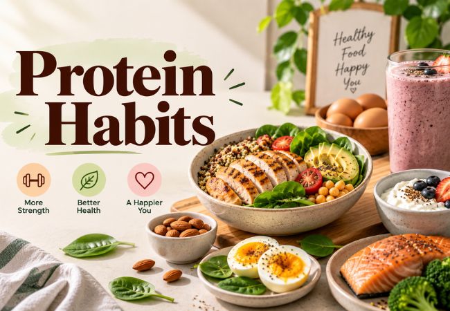 Protein-rich foods for simple daily diet habits
